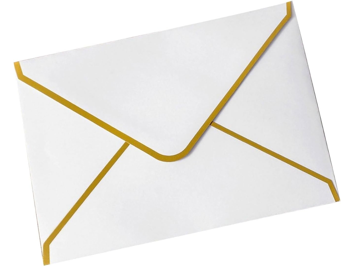 Pacote Com 100 Envelopes Pretos Perolados, 1,5 X 2,1 M, Para Pedidos De Casamento, Formaturas E Declarações.