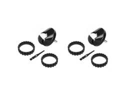 Conjunto Com 2 Rodas E Pneus Dianteiros De Reposição Para Irobot Roomba Séries 500, 600, 700, 800, 900, 860, 870, 675, 880, 960 E 980._glo