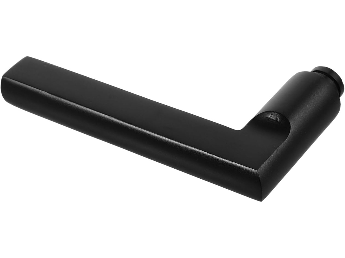 Puxador De Porta Para Banheiro Em Alumínio Preto, Resistente À Ferrugem E Com Design Elegante, Alça Prática