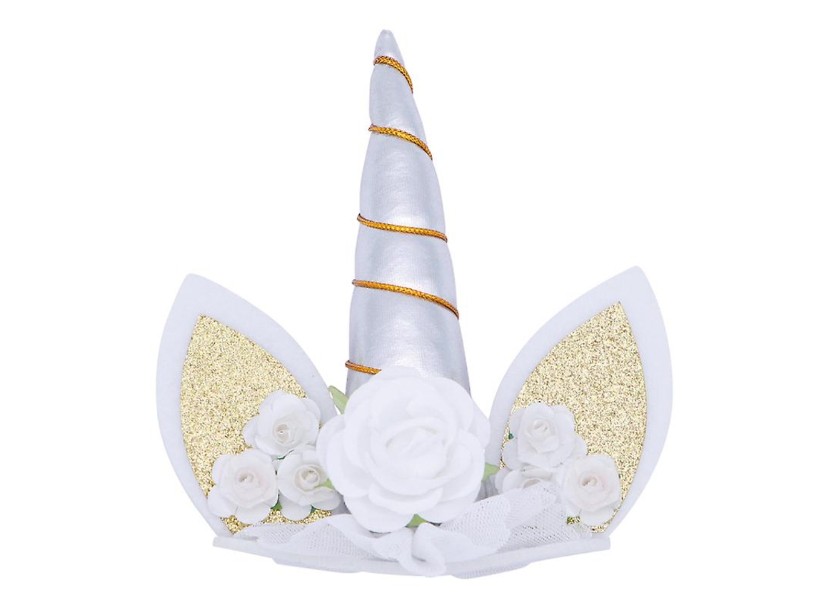 1pcs Topper Decorativo De Unicórnio