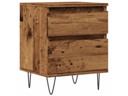 Mesa de Cabeceira Derivados Madeira Madeira Velha MAISON EXCLUSIVE (40x35x50 cm)