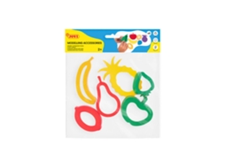 Jovi Moldes Para Plasticina Frutas, 6 Unidades