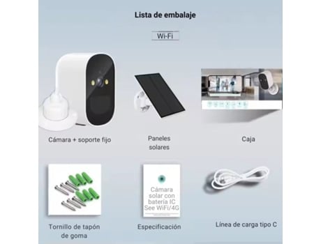Câmara Solar De Baixa Potência Jt 8258t 200w Com Sensor De 2 Mp E H. 265ai Jortan Tech