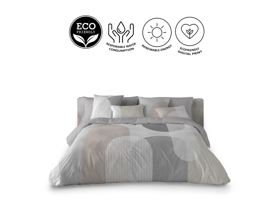 Capa de Edredão de Cama 150 Algodão Extra Macio Feito na Espanha Cami ICEHOME