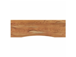 Desk Top, Desk Tops Vidaxl Marrom Madeira De Acácia (140 X 50 X 2.5 Cm)
