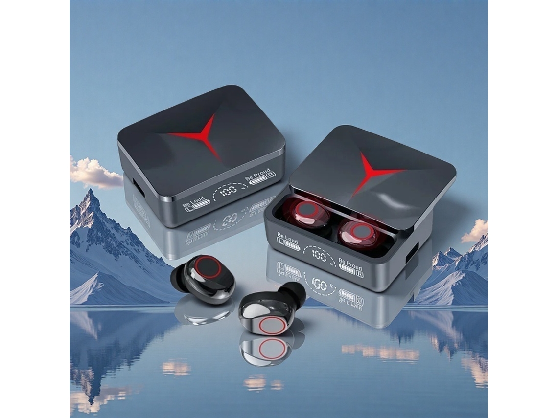 Fone De Ouvido Gamer Sem Fio Com Microfone, Carregamento Portátil, Isolamento Acústico E Cancelamento De Ruído.