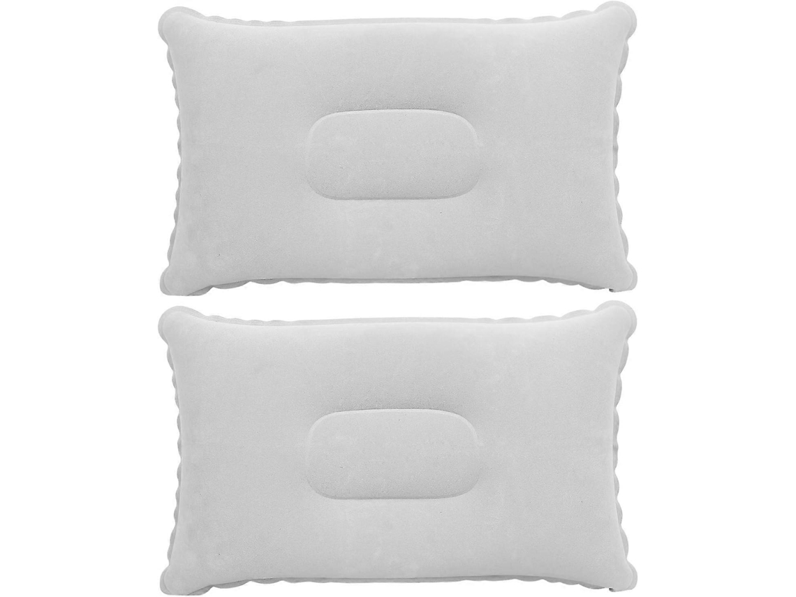 Travesseiro Inflável Perfeito Para Viagens, Camping, Atividades Ao Ar Livre E Pesca. Pacote Duplo Com Dois Travesseir Aquaforge (2 Unidades)