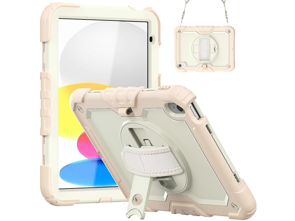 Capa De Silicone Com Proteção Total Para Ipad 2025/2022, Compatível 10ª Geração 2022. Tuotuo (10,9 Polegadas)