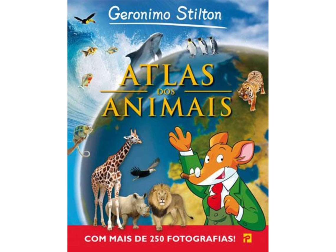 Livro Atlas Dos Animais de Geronimo Stilton (Português)