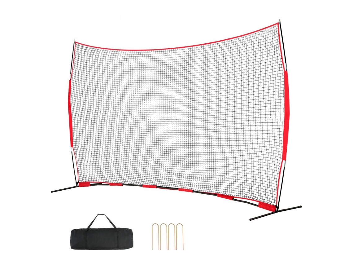 Rede Multi Desportos 507x140x312 Cm Com Estrutura Em Aço Tekmaquinas