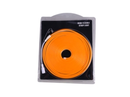 Neon Led Flexível 12V 5 Metros 6X12Mm 120 Leds/M. Cor Laranja. Corte a Cada 2,5 Centímetros JANDEI