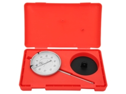 Indicador de movimento com mostrador de latão, 7 rolamentos, sonda de aço rápido, ferramenta de medição de 0 a 50 mm.