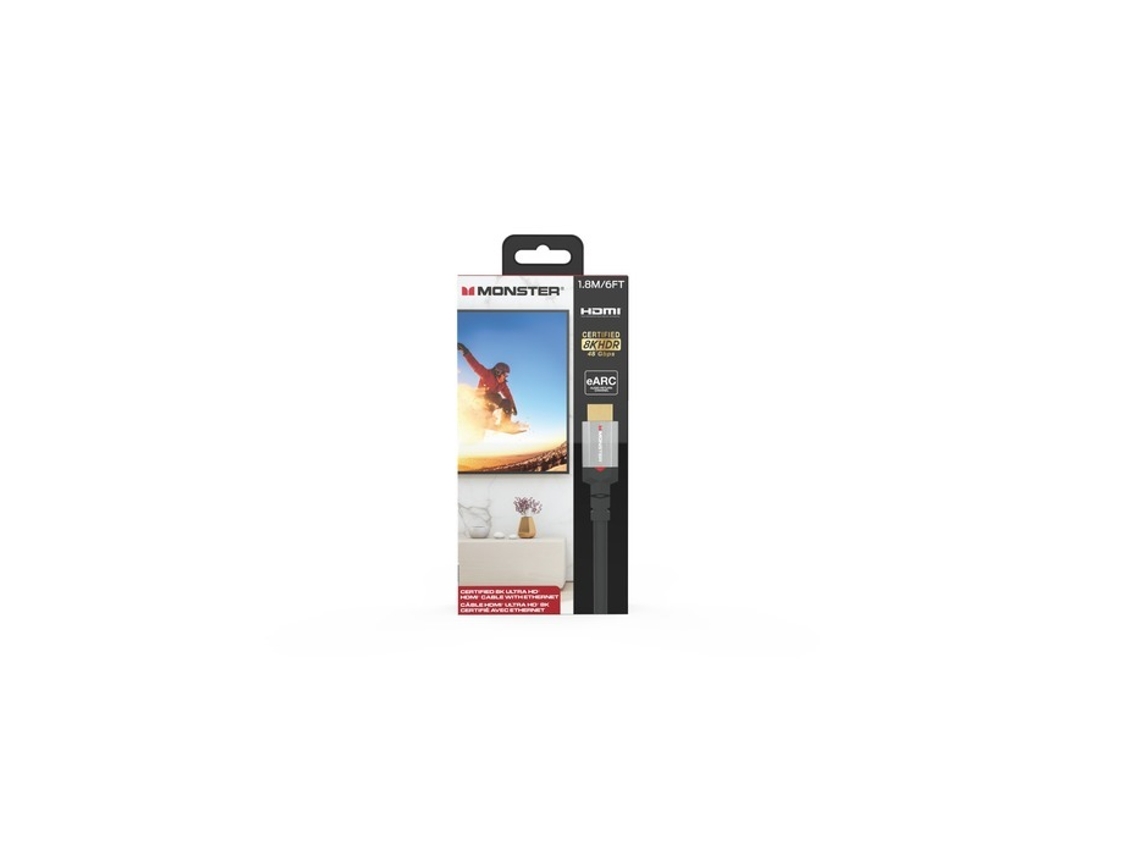 Cabo Hdmi MONSTER Essentials Uh 8K Dolby Vision 48Gbps 1