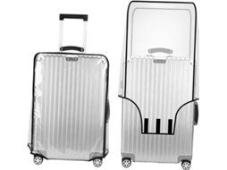 De 2 Capas Transparentes Impermeáveis Para Malas De Viagem, Protetores De Malas Resistentes À Água.