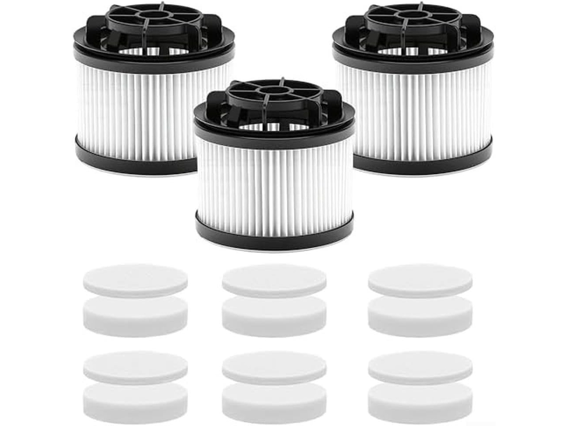 Lvac 200 - Conjunto De Filtros Substituição Para Aspirador Sem Fio,
