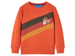 Sweatshirt Para Criança Laranja 116