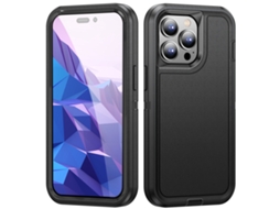 Capa De Tpu Para Iphone 15 Pro - À Prova Dágua - Resistente