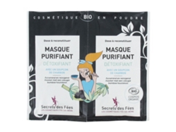Máscara Purificante Bio Desintoxicante 2 X 4,5 G SECRETS DES FÉES