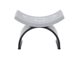 Apoio de Braço para Manicure Formato U, Almofada de Silicone Macia para Unhas Artísticas, Preta AQUAFORGE