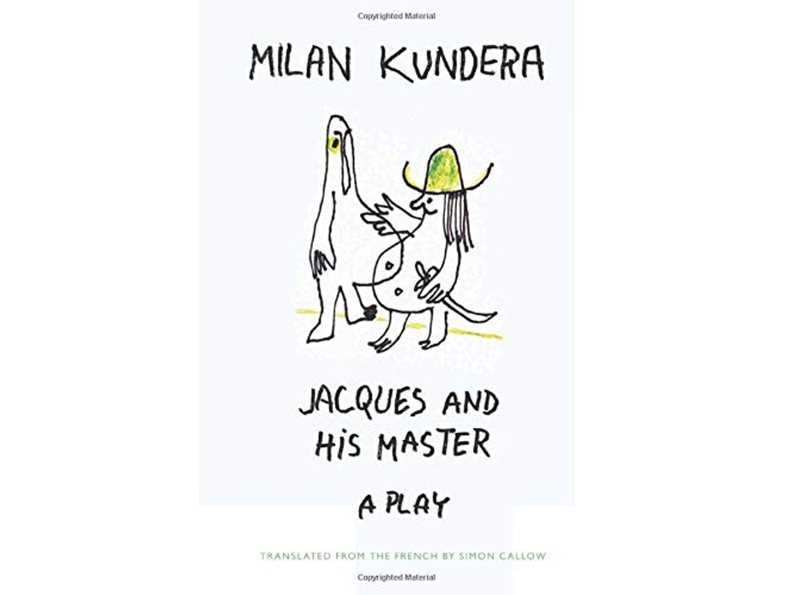 Livro Jacques and His Master de Milan Kundera (Inglês)