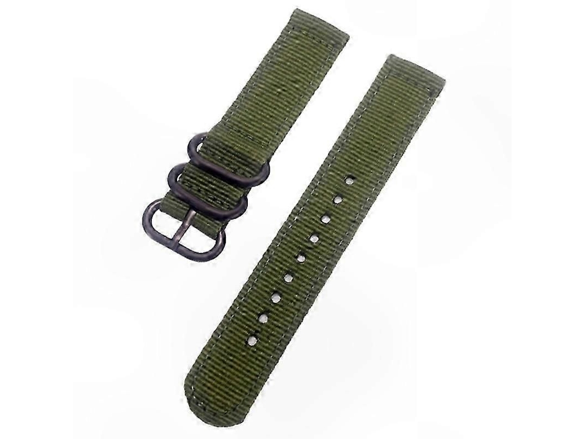 Pulseira De Nylon Com Fivela Redonda Para Smartwatches - Pulseira De Substituição De 24 Mm