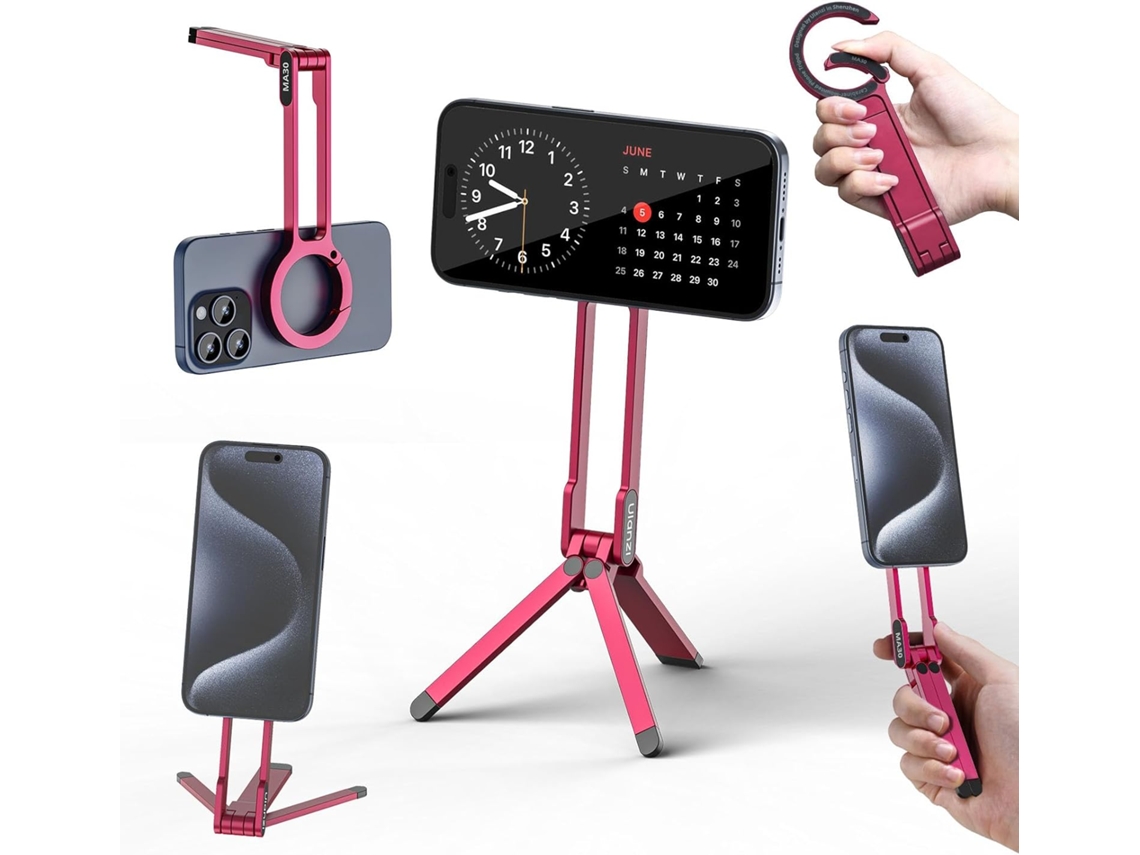 Tripé Magnético Para Celular, Mini Tripé De Alumínio Com Ímã Forte.