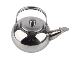 Eyf chaleira de Aço Inoxidável com Peneira para Chá Café Casa Restaurante 14cm
