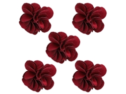 5pcs Decoração De Unha Magnética Flor De Tricô Desmontável Para Manicure