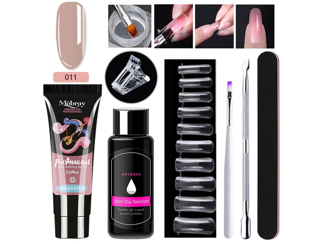 Lurelia Gel Para Alongamento De Unhas 7 Peças Ref. Pgp011