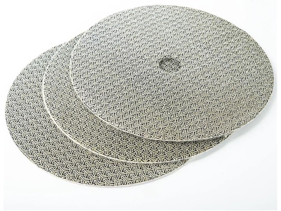 Discos De Lixa Diamantados Galvanizados Para Polimento Manual,
