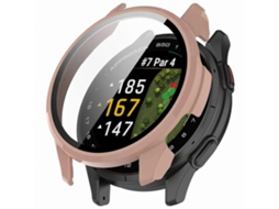Capa de Relógio Compatível com Protetor Tela Vidro Temperado para Smartwatches Golfe Gps. GOKOCO