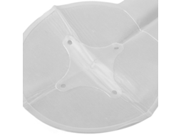 Hydrogel Vented Chest Adhesive Quick Tear Round Wound Dressing Pad