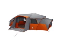 Conjunto 1 Barraca Familiar Vidaxl Cinzento Poliéster (para 18 Pessoas)