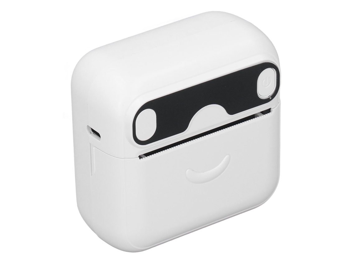 Primerox mini Impressora Portátil Bluetooth Sem Tinta para Notas de Questões Erroneas Branca com Papel