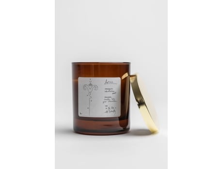 Pack de 4 Velas SKLUM (10 x 8 x 8 cm - Vidro)