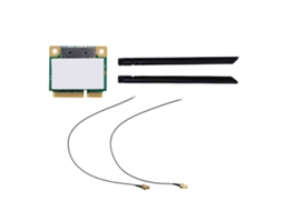 Placa De Rede Sem Fio Wlan Small Pci E 300mbps 2.4ghz 5ghz Adaptador De Wifi