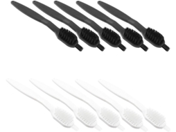 Conjunto De 10 Escovas Limpeza Nylon Sewacc Para Liquidificadores E Espremedores Cozinha, Confortáveis De Segurar E