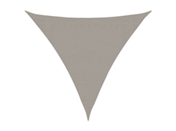 Para Sol Estilo Vela Vidaxl Cinzeto (3x3x3m)
