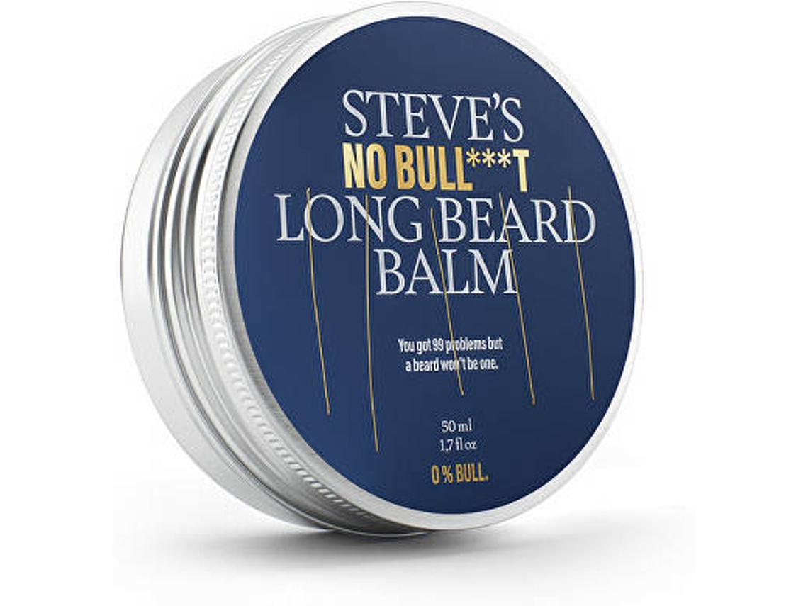 Bálsamo para a Barba STEVES Steve´S No Bull***T Long Beard Balm (50ml)