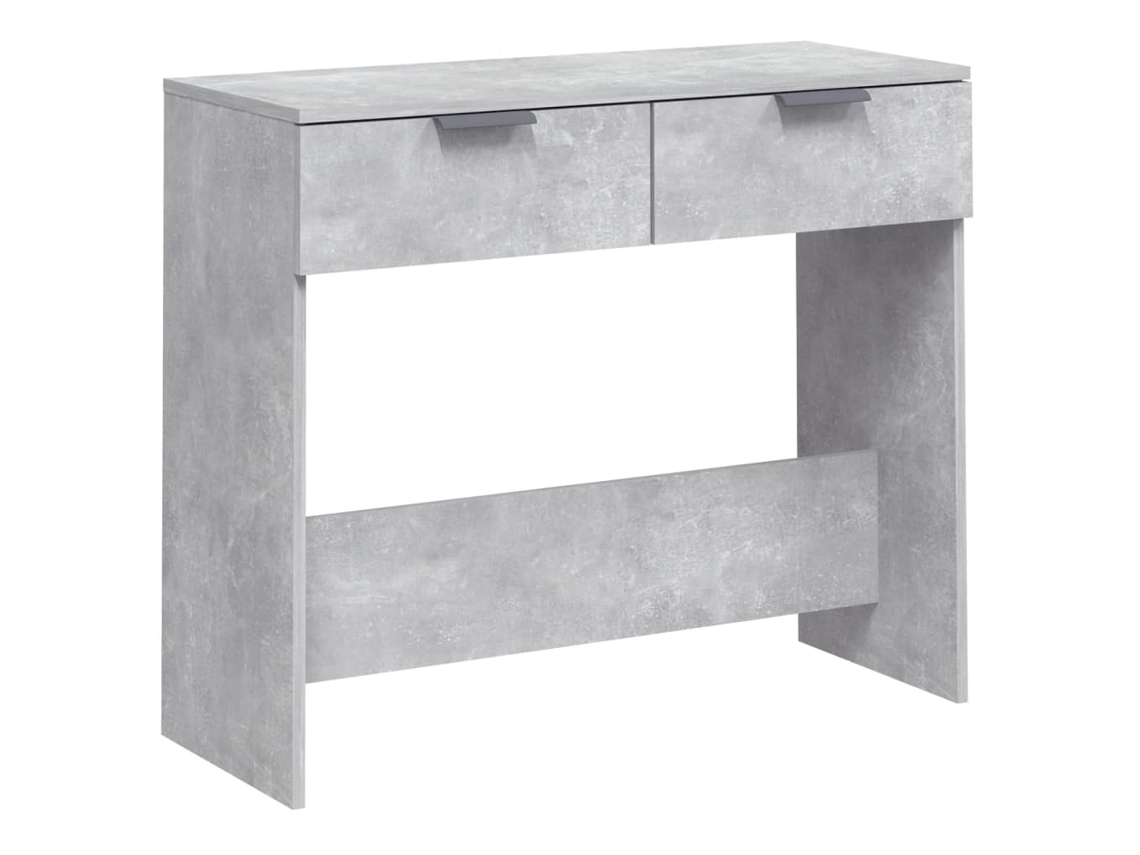 Console Table, Console Tables Vidaxl Cinzeto Madeira Processada (n/a)