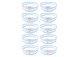 Pulseira Luminosa Com Bandeira Nacional Silicone Abs Props Para Torcida Campeonato Mundial De Futebol 2022 10pcs