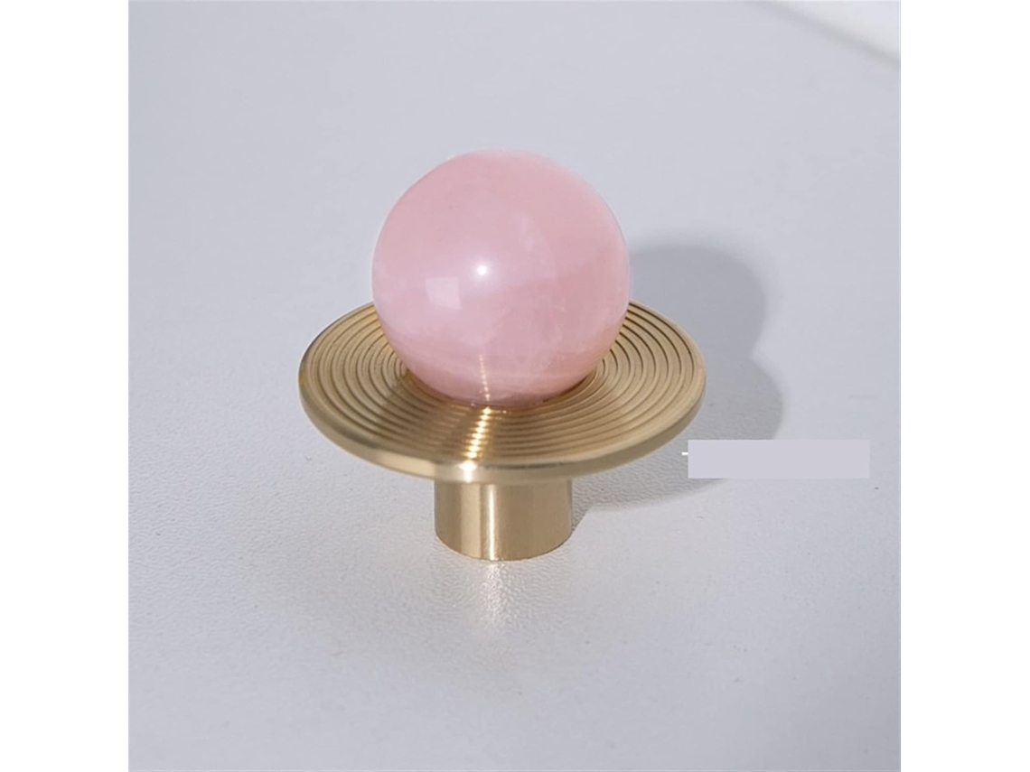 Puxadores De Latão Para Armários, Cômodas E Gavetas Ferragens Elegantes Para Móveis 1 Peça Cor C 4079-rosa