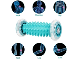 Lurelia Kit De Massagem Para Pés, Rolo E Bola, Relaxamento, Tpr, 16.8 X Cm, Design Ergonómico