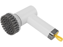 Escova De Limpeza Elétrica Sem Fio Kadimendium, Esfregão Manual De 2 Velocidades Para Azulejos Banheiro E Cozinha, 3 Cabeças