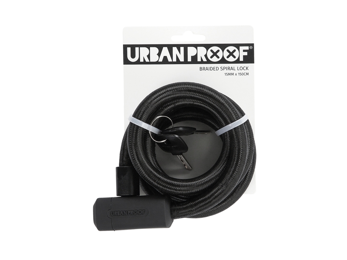 Fechadura com Chave em Espiral URBAN PROOF