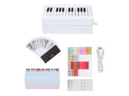 Mali calendário de Piano Mínimo Tocável Bt para Crianças com Design Musical e Lembretes Personalizados