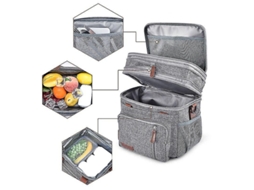 Bolsa Térmica Portátil Para Almoço, Bolsa Térmica Para Piquenique, Bolsa Para Almoço De Ombro Slowmoose