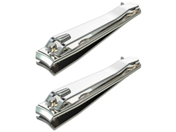 2pcs Cortadores de Unhas de Aço Inox, Profissionais para Mãos e Pés, Alavanca Fácil de Pressionar