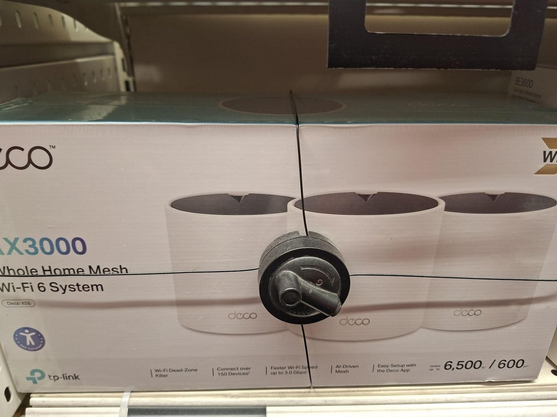 Sistema Mesh TP-LINK DecoX55 (Outlet Caixa Aberta - Pack - 3)