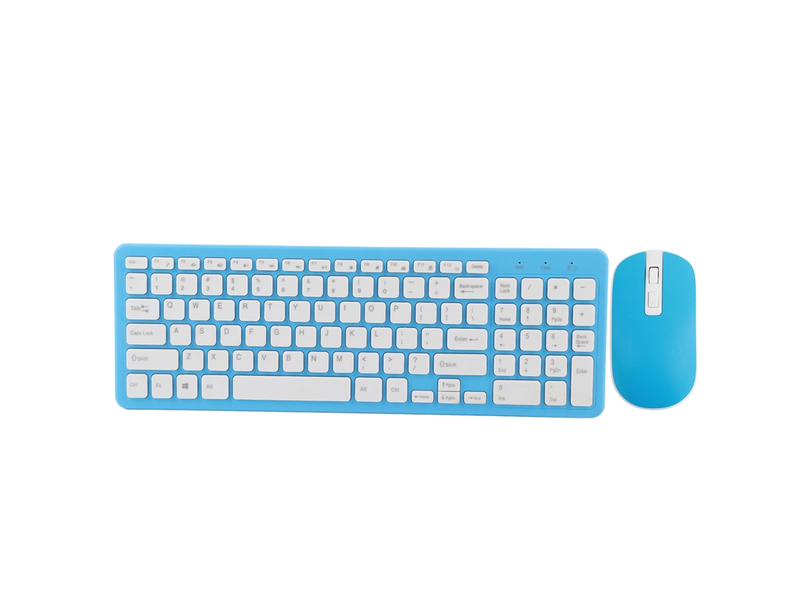 Conjunto De Mouse E Teclado Sem Fio (adequado Para Escritório, Jogos E Laptops)